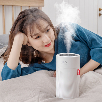 750ml Wireless USB Air Humidifier 2000mAh Battery Rechargeable Cool Mist Humidifier
