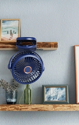 Clip Up Desktop Fans For Personal Space / Home Cooling Fans Portable Clip